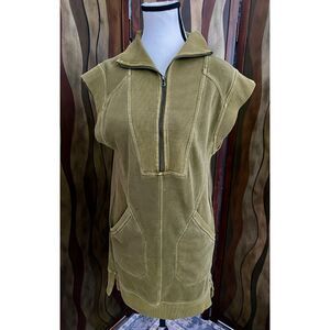 Anthropologie Daily Practice Meru Zip-Front mini dress. Size XXS.